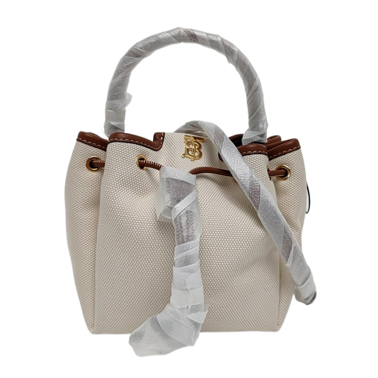 TB Mini Canvas Beige