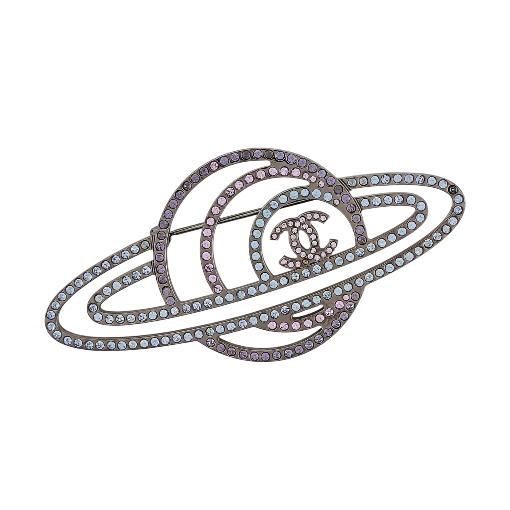 Metal Silver Brooch