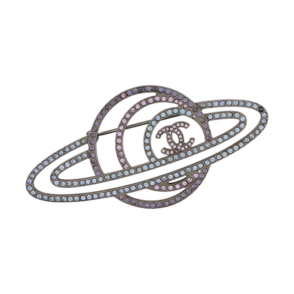 Metal Silver Brooch