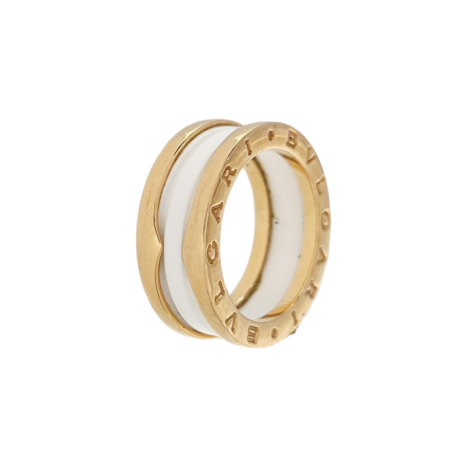 B.ZERO1 18k Rose Gold Ring EU 53