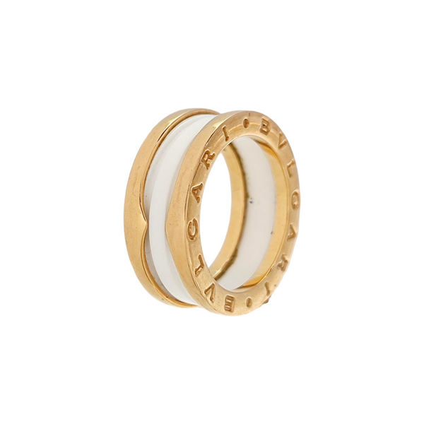 B.ZERO1 18k Rose Gold Ring EU 53