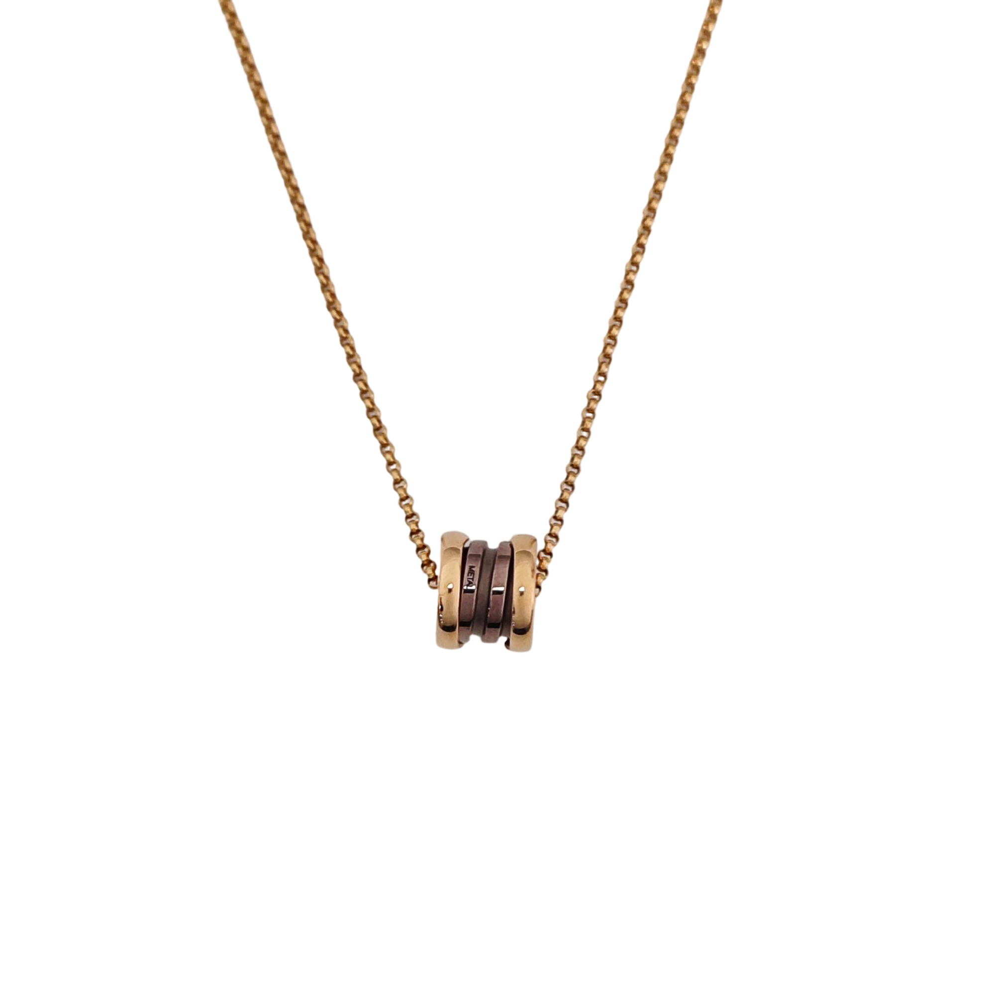 B.ZERO1 18k Rose Gold Necklace