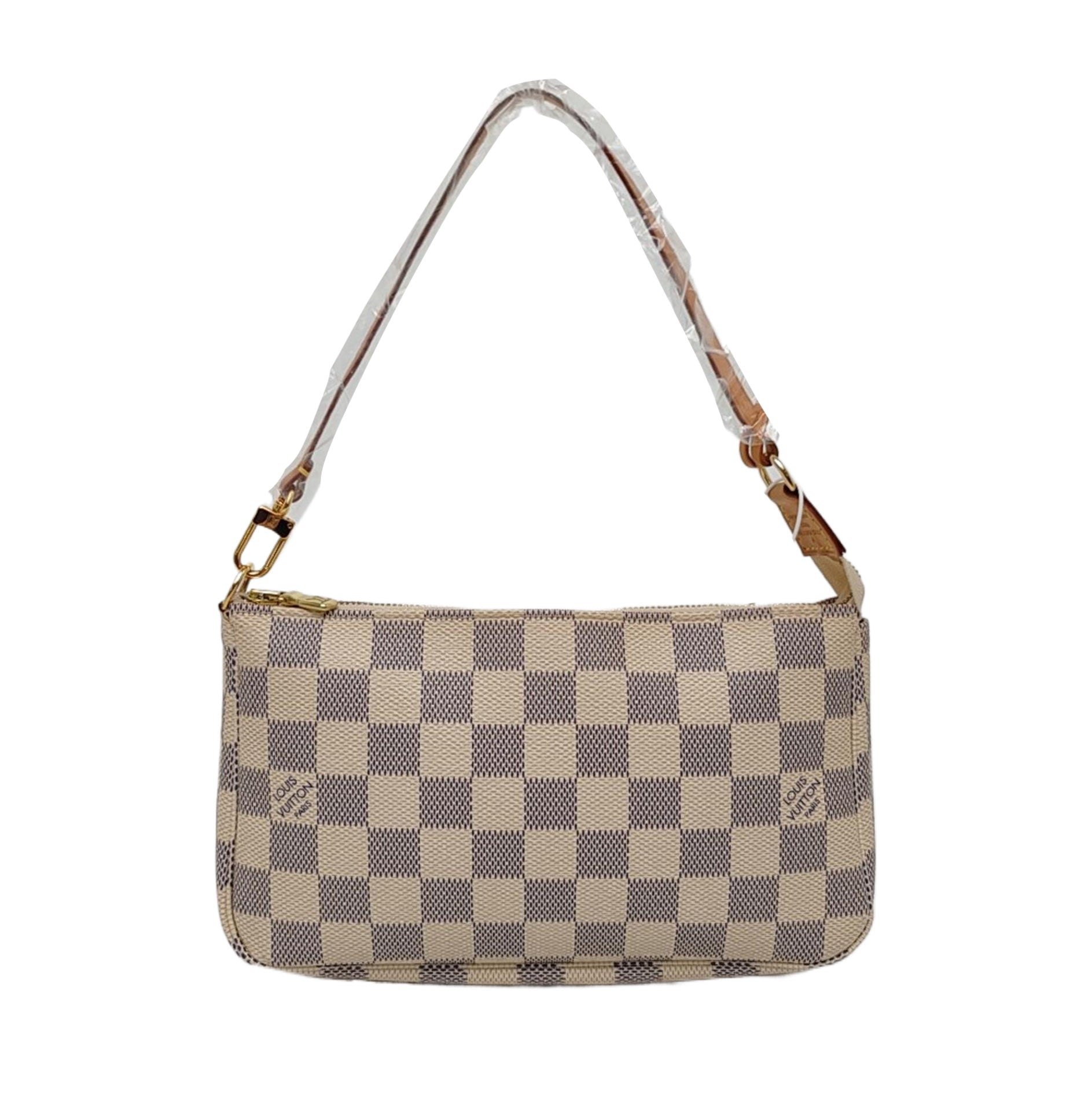 ACCESSOIRES GM Damier Azur Coated Canvas White