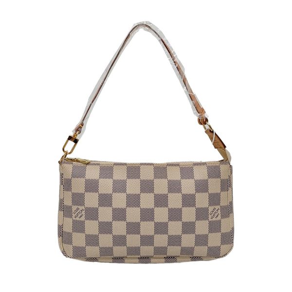 ACCESSOIRES GM Damier Azur Coated Canvas White