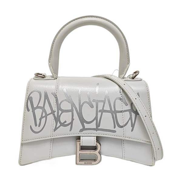 Hourglass XS Calfskin White