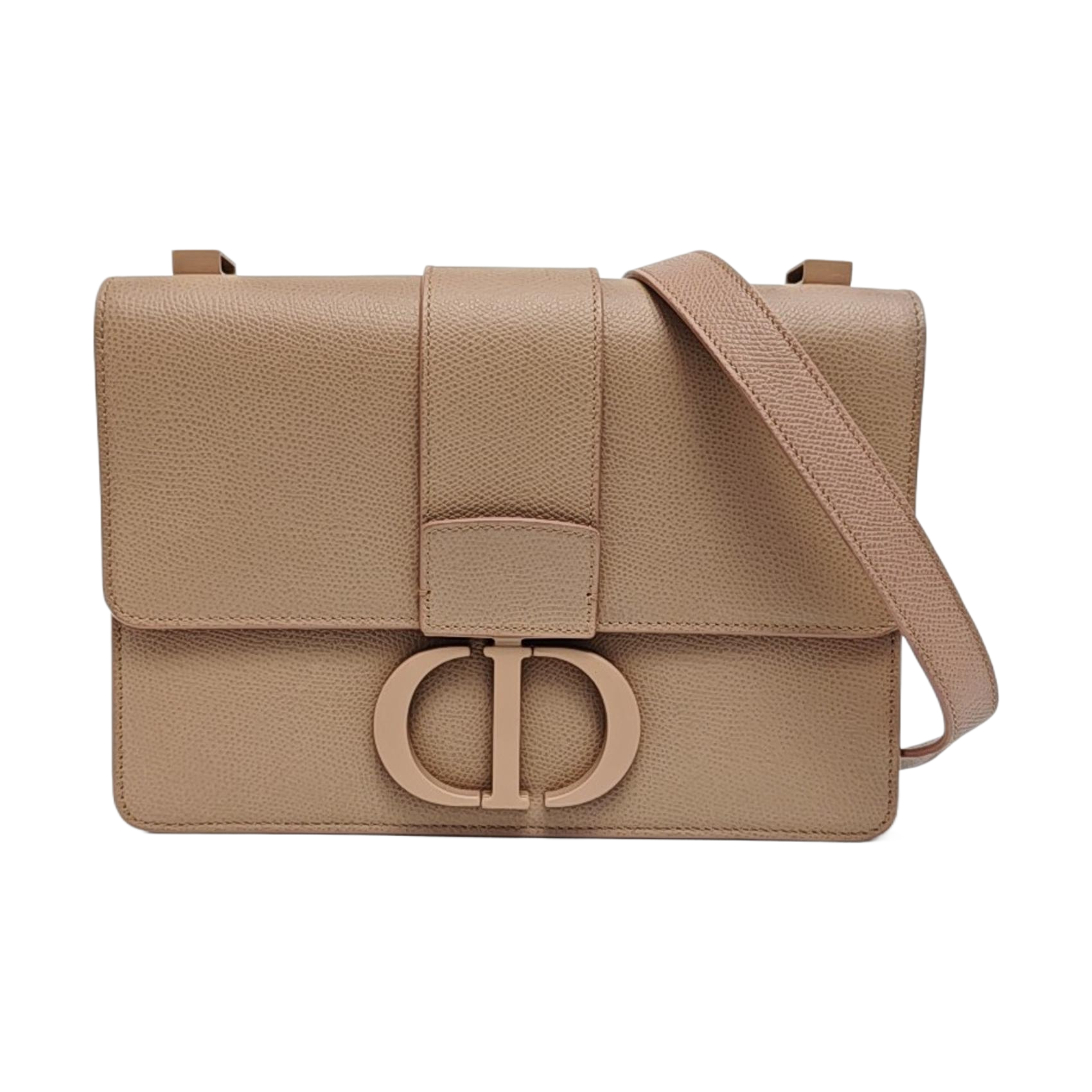 Authenticated pre-owned  30 Montaigne Calfskin Pink - Crossbody Bag at Looply