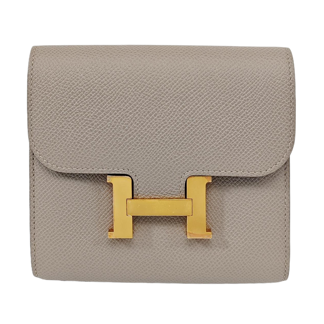 Constance Calfskin Gray Wallet