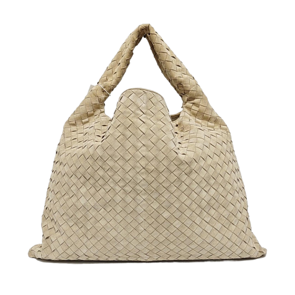 Suede Shoulder Bag Beige
