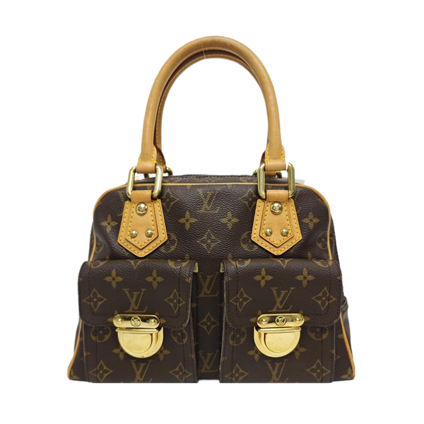 MANHATTAN PM Monogram Coated Canvas Brown