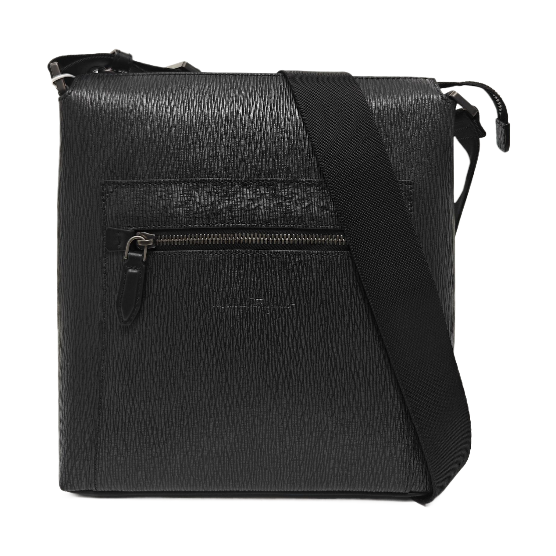 Calfskin Shoulder Bag Black