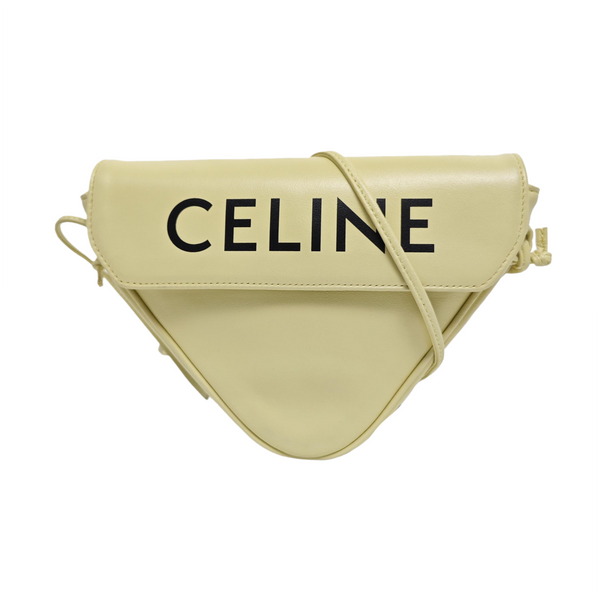 TRIANGLE Calfskin Yellow