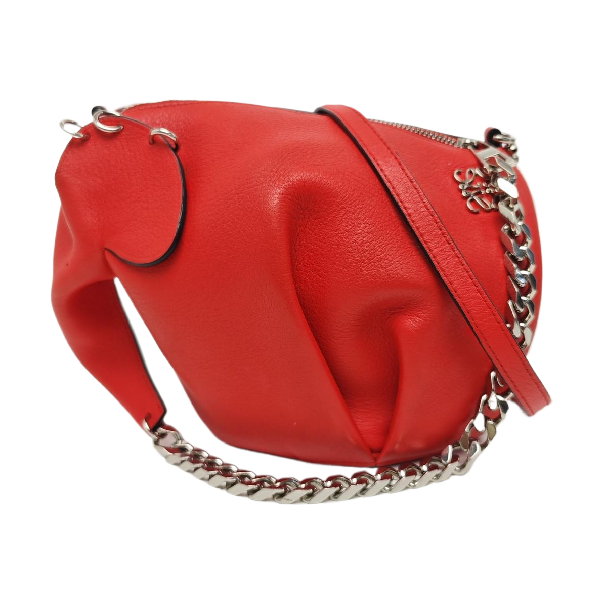 Animales Piel de ternera Rojo