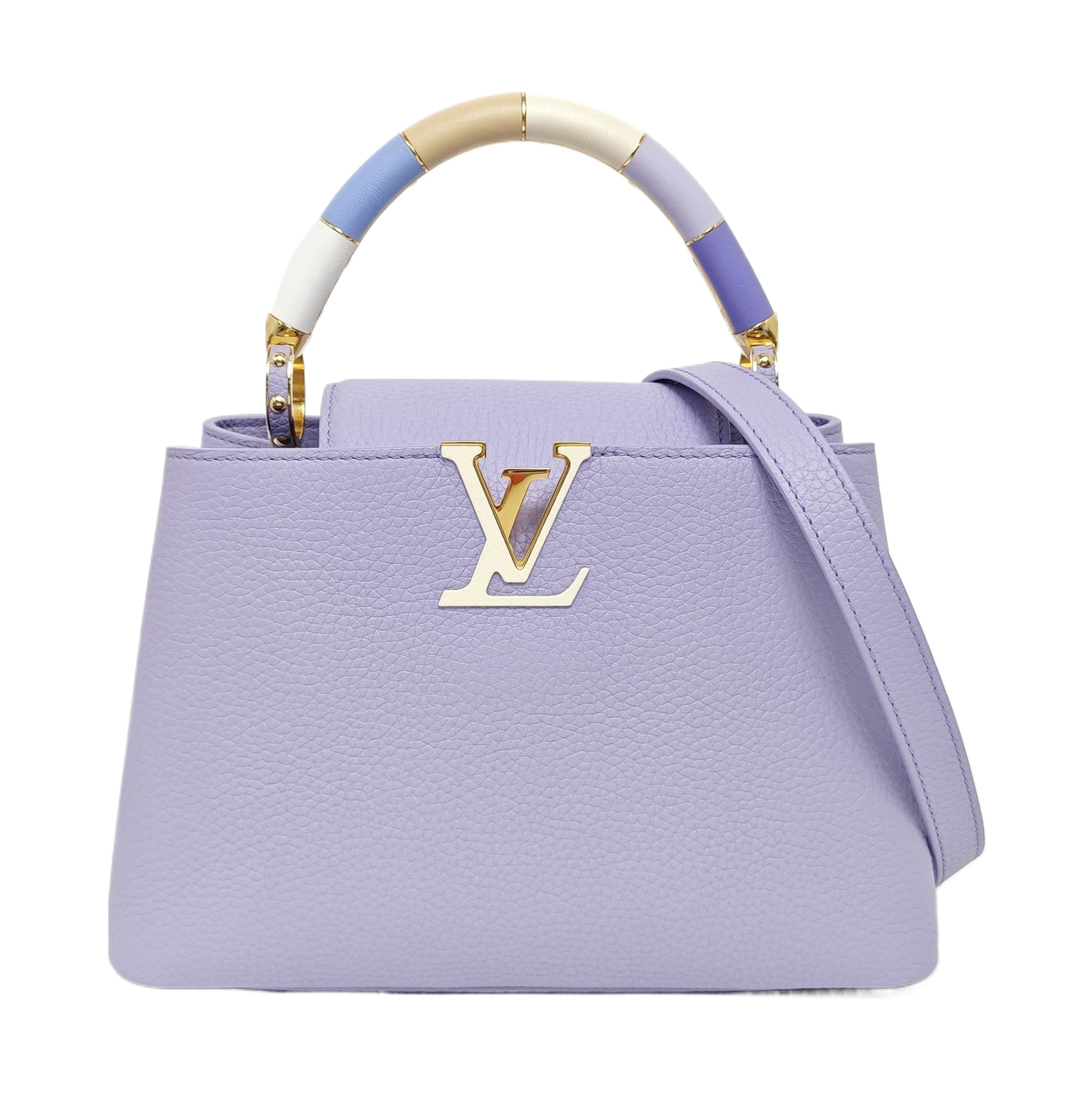 CAPUCINES BB Calfskin Purple