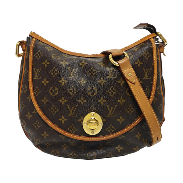 TULUM GM Monogram Coated Canvas Brown