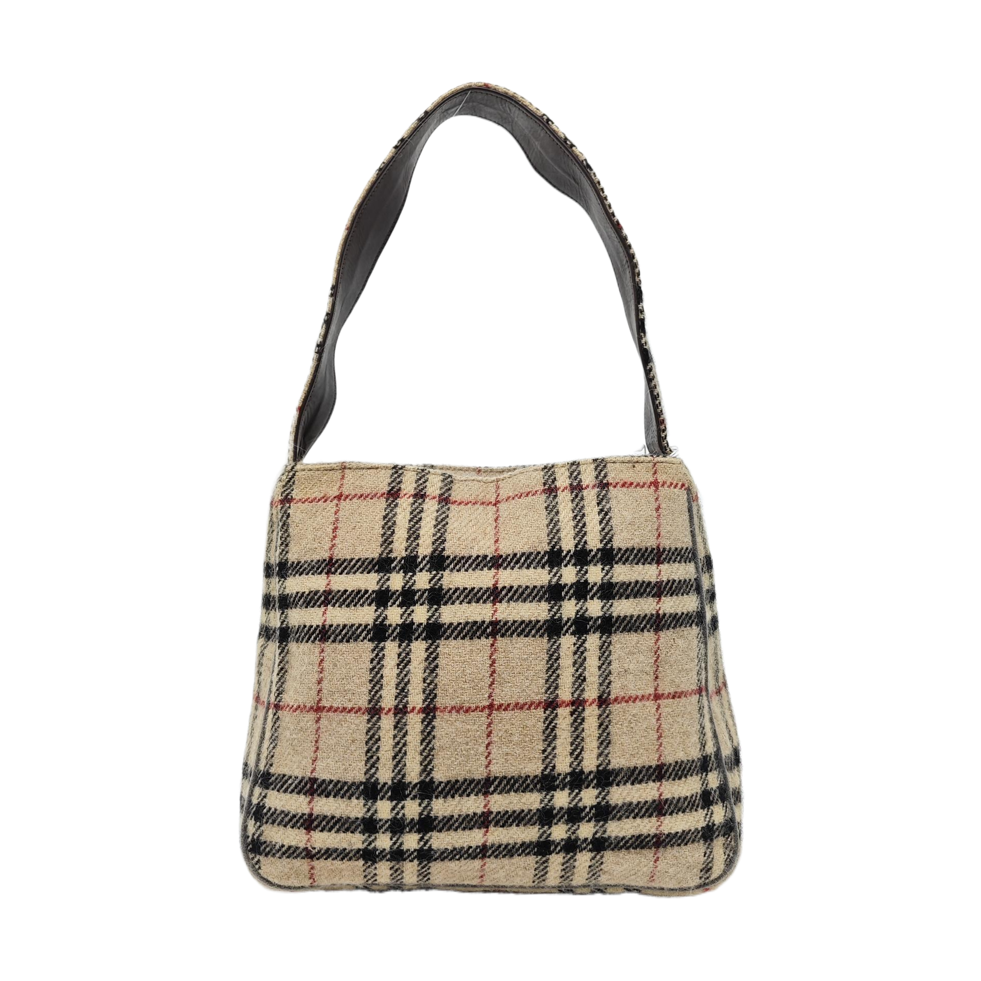 Wool Tote Bag Beige