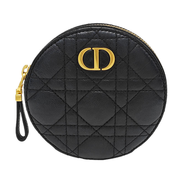Dior Caro Small Cannage Lambskin Black