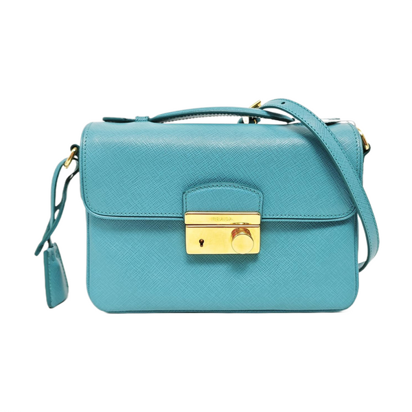 Calfskin Shoulder Bag Green