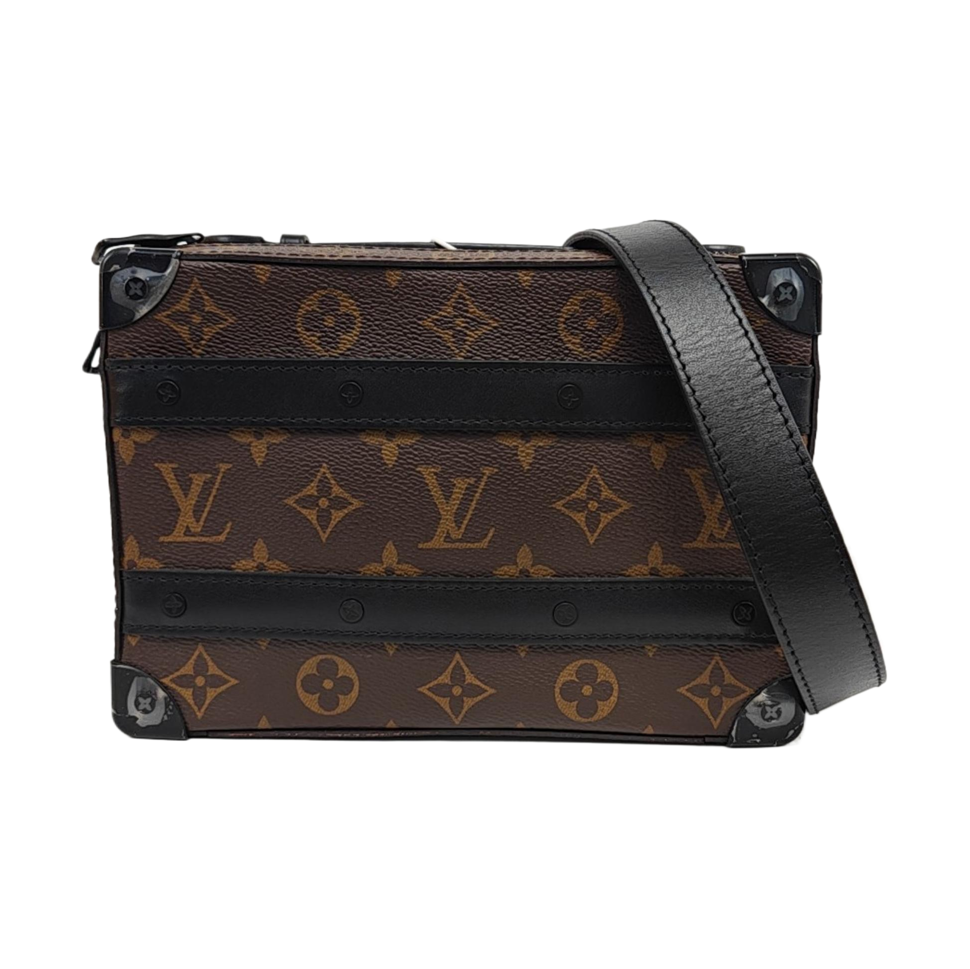 SOFT TRUNK Monogram Coated Canvas Brown