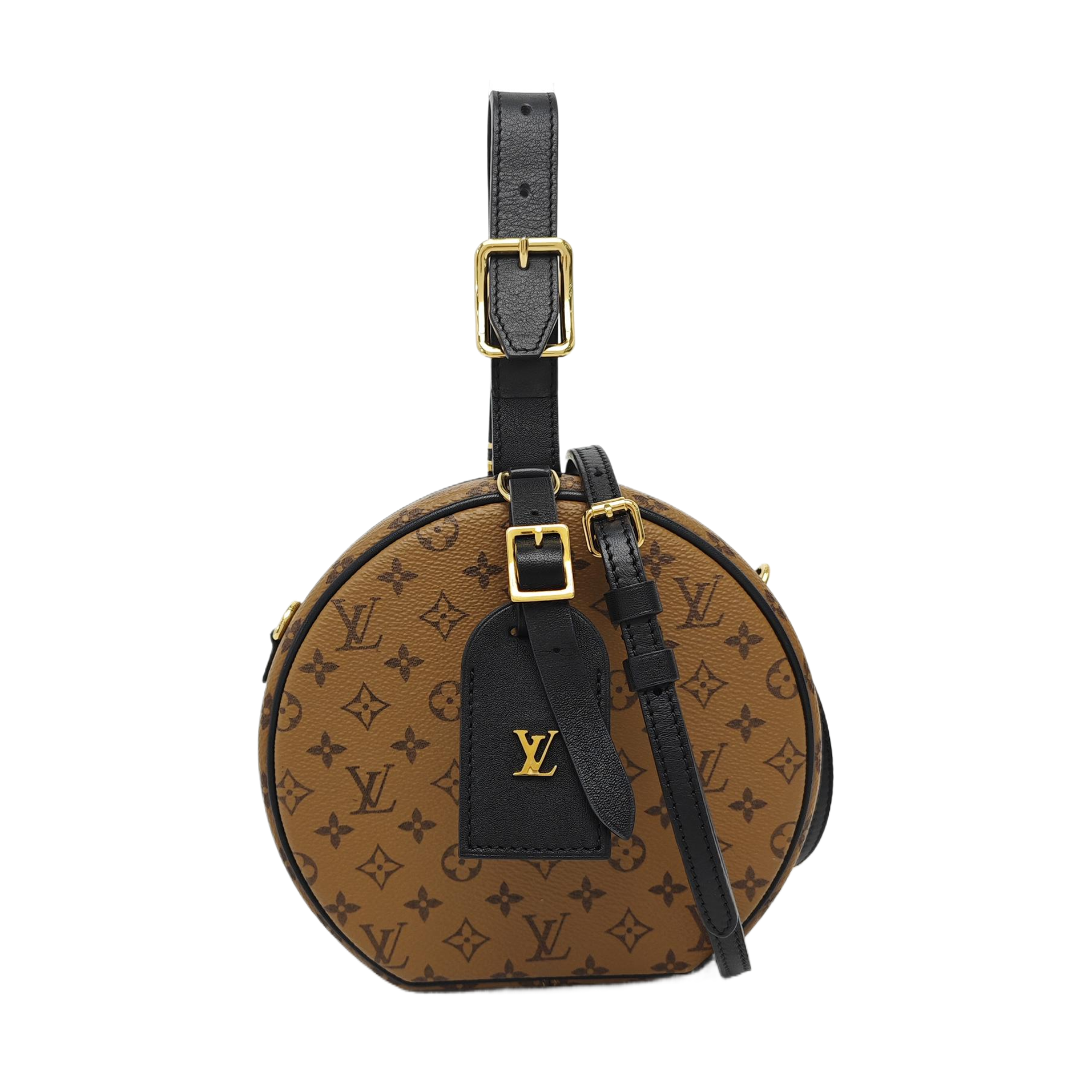 BOITE CHAPEAU PM Monogram Coated Canvas Brown