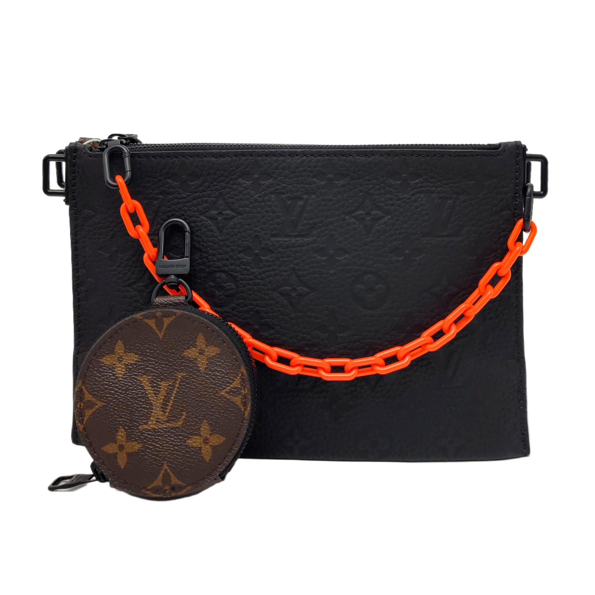 Monogram Coated Canvas Black