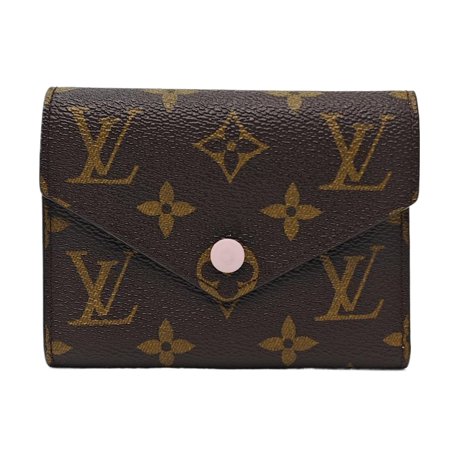 VICTORINE Monogram Coated Canvas Brown Wallet