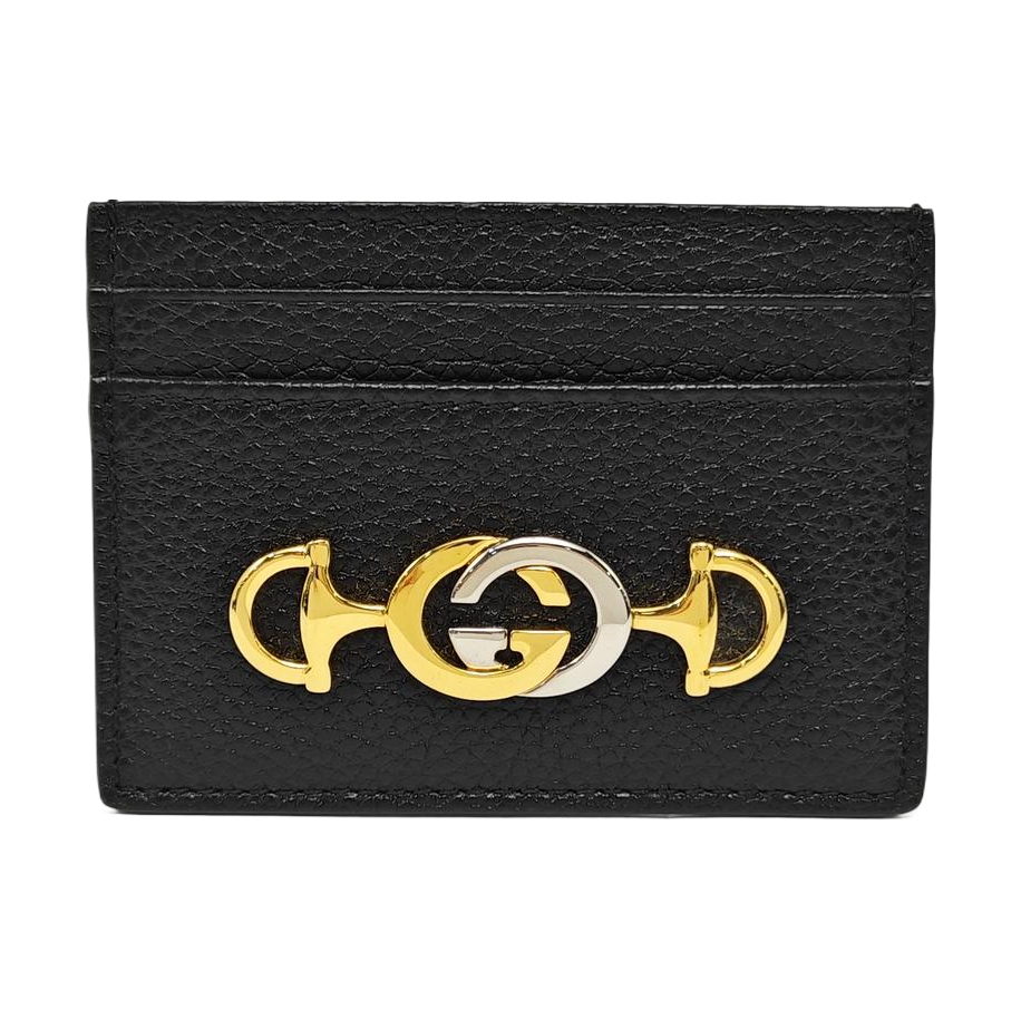Zumi Calfskin Black Card Holder