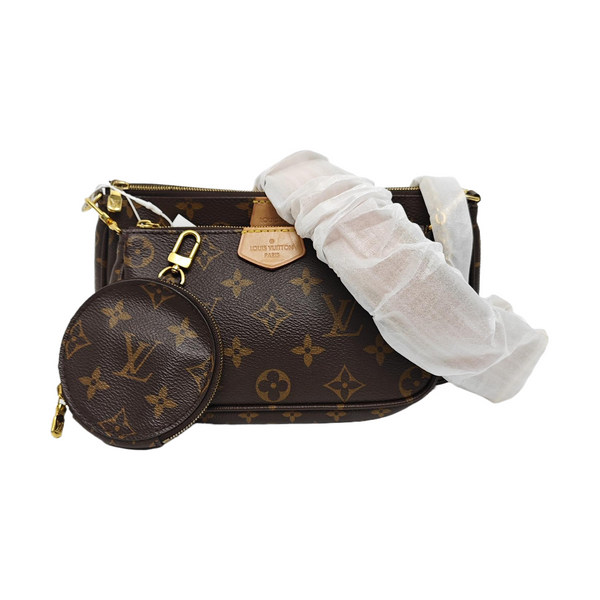 MULTI Monogram Coated Canvas Brown