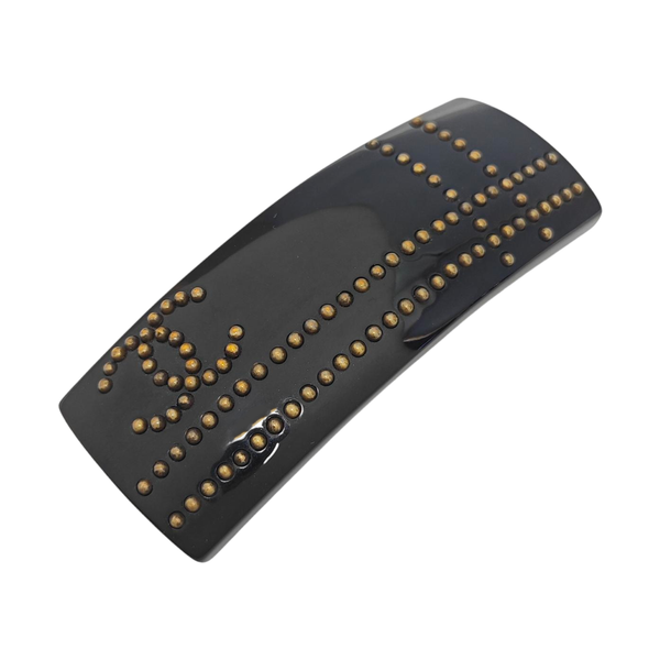 Synthetic Hair Clip Black