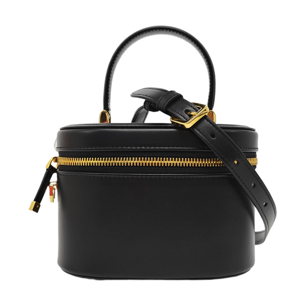 Travel Vanity Small Calfskin Black