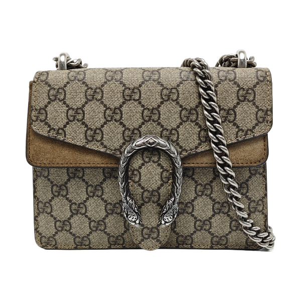 Authenticated pre-owned  Dionysus Mini Monogram Coated Canvas Beige - Shoulder Bag at Looply