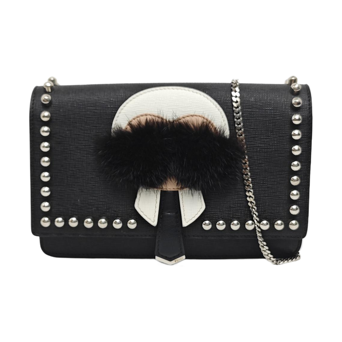 Authenticated pre-owned  Karlito Calfskin Black - Shoulder Bag at Looply