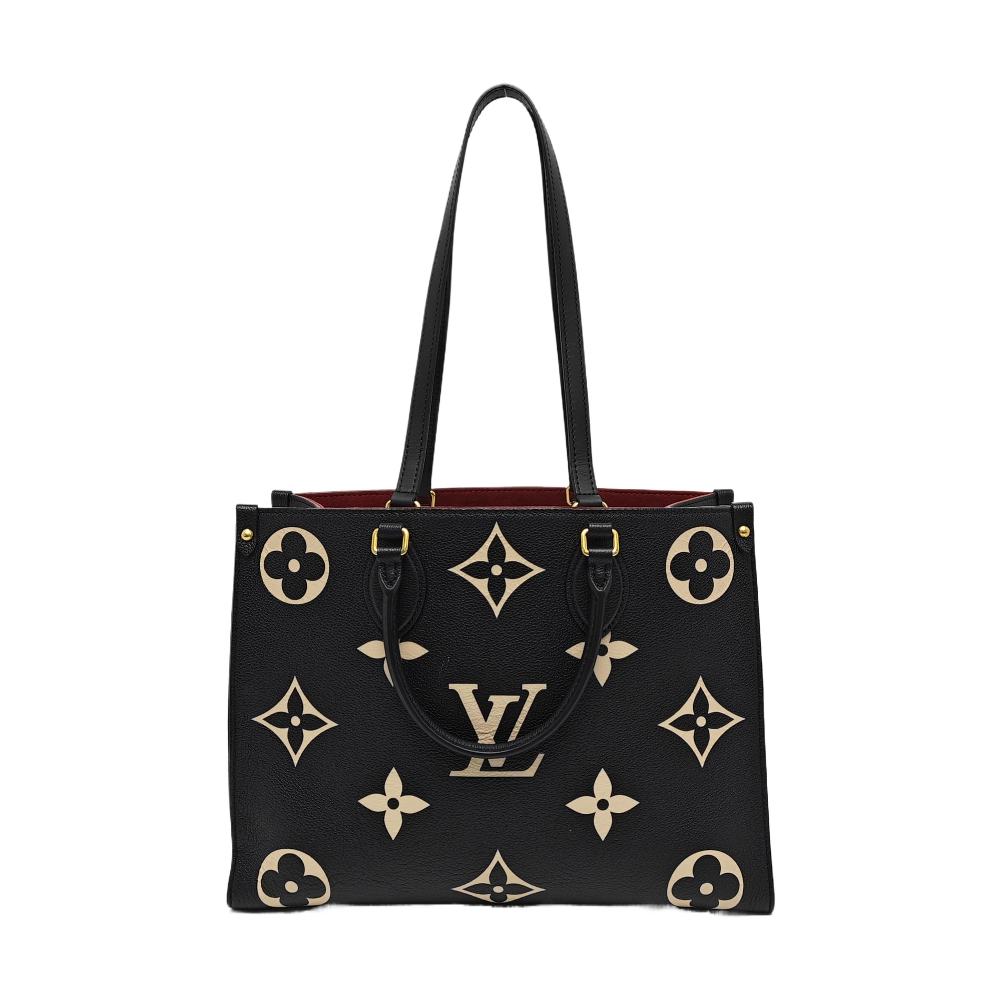 ONTHEGO MM Monogram Calfskin Black