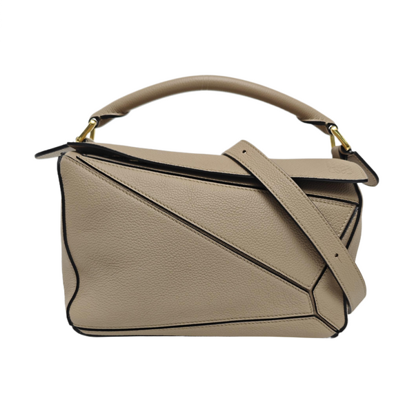 Puzzle Small Calfskin Gray