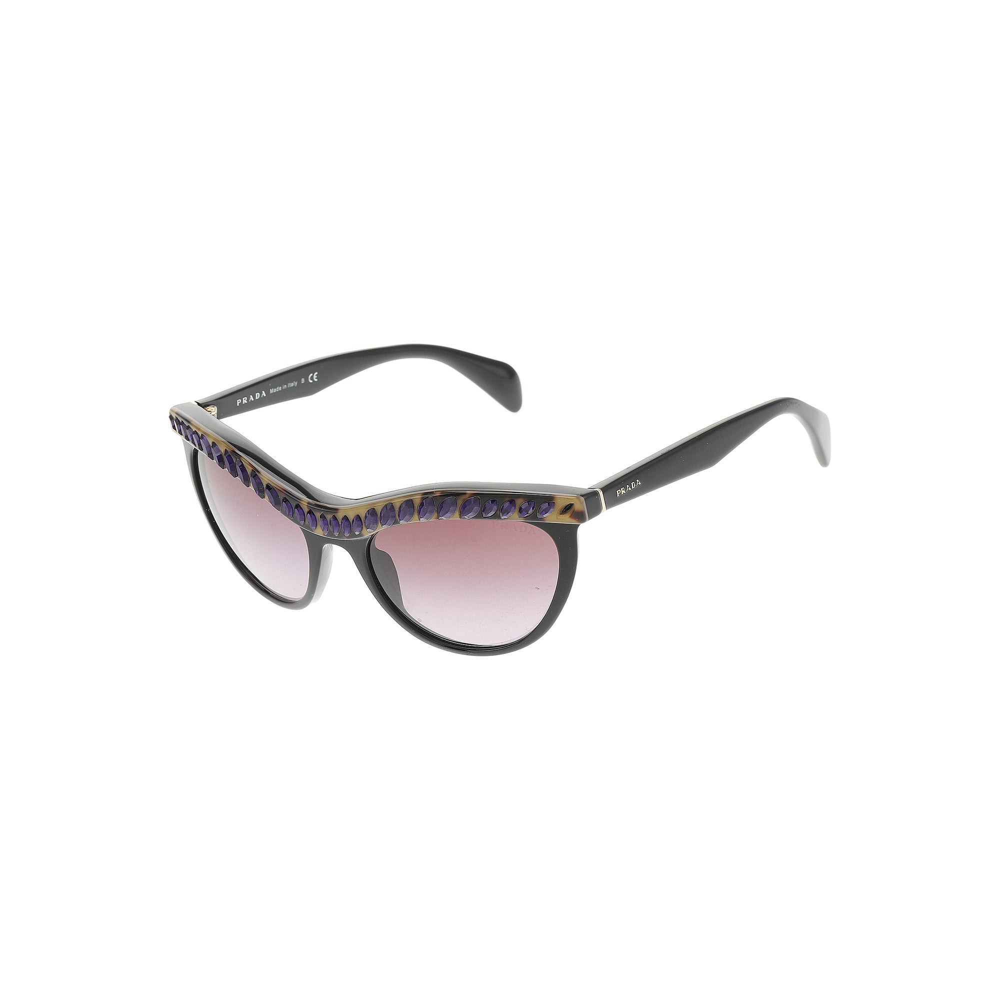 Purple Synthetic Sunglasses