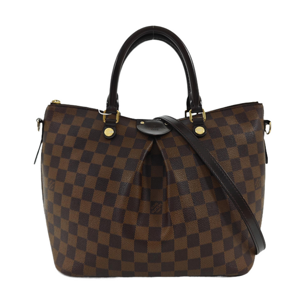 PALERMO PM Damier Ebene Coated Canvas Brown