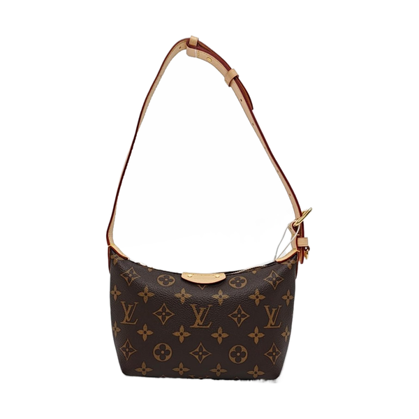 HILLS Monogram Coated Canvas Brown