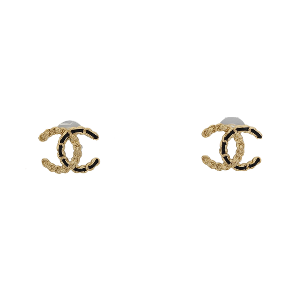 Metal Gold Stud Earrings