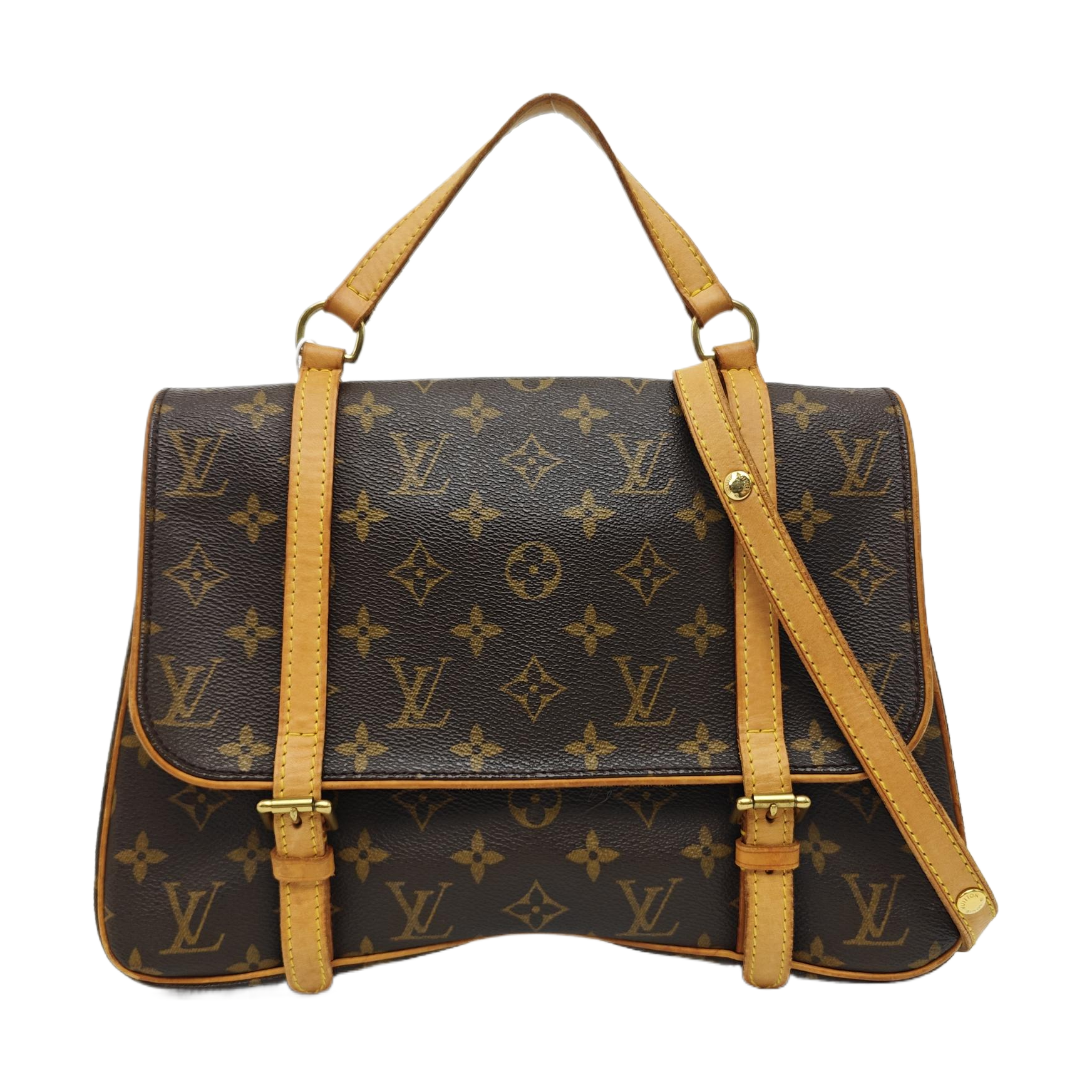 MARELLE SAC À DOS Monogram Coated Canvas Brown