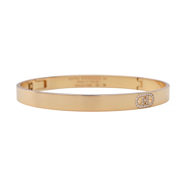 H D'ancre 18k Rose Gold Bangle