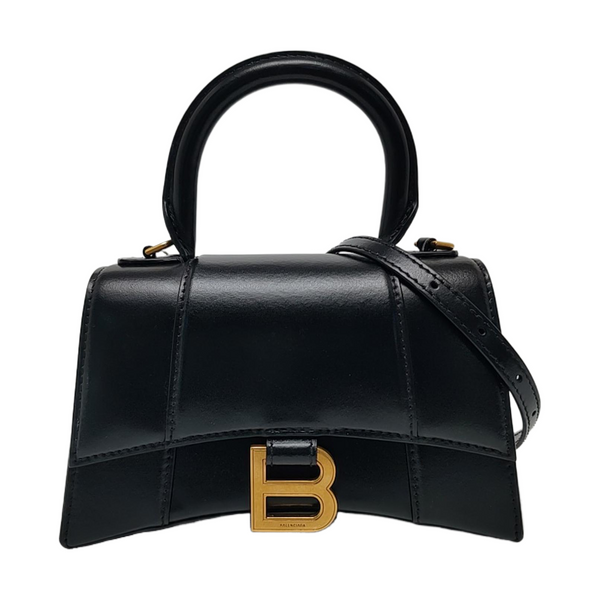 Hourglass XS Calfskin Black