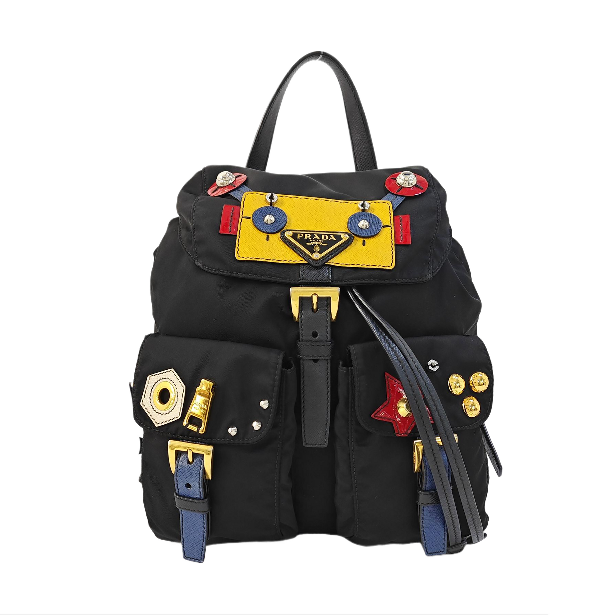 Nylon Backpack Black