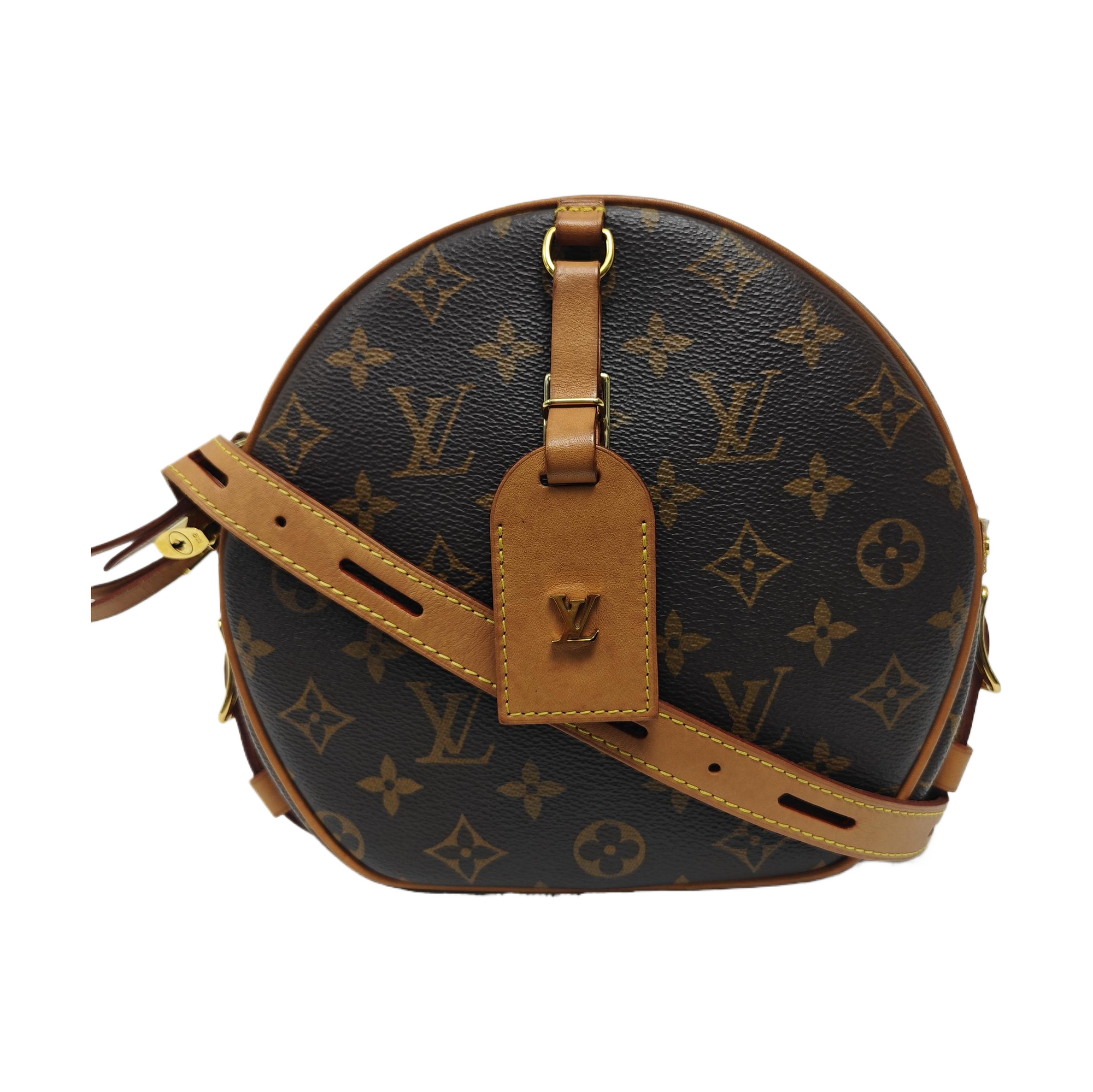 BOITE CHAPEAU MM Monogram Coated Canvas Brown