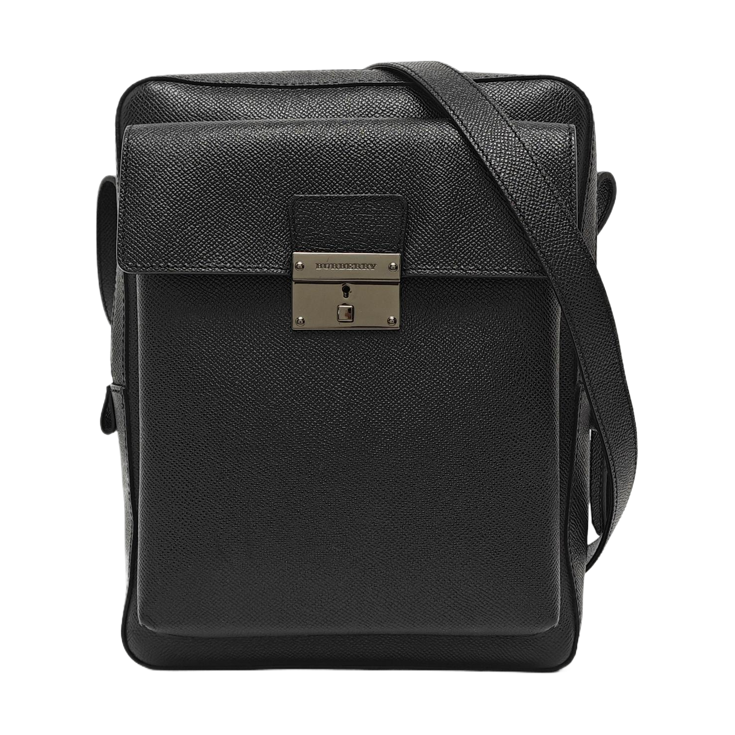 Calfskin Shoulder Bag Black