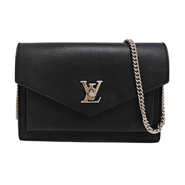 LOCKME BB Calfskin Black