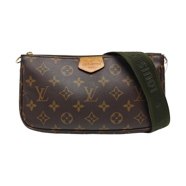 MULTI Monogram Coated Canvas Brown