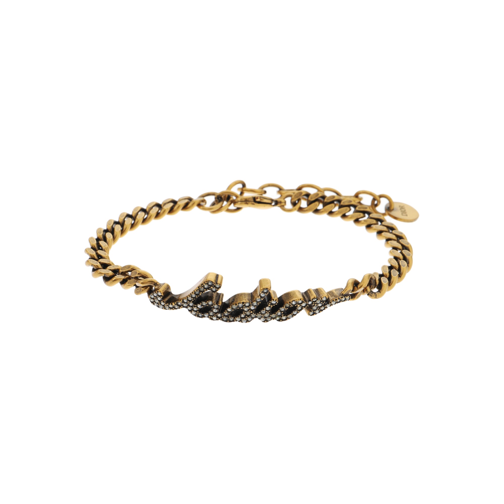 Pulsera J'adior de metal dorado