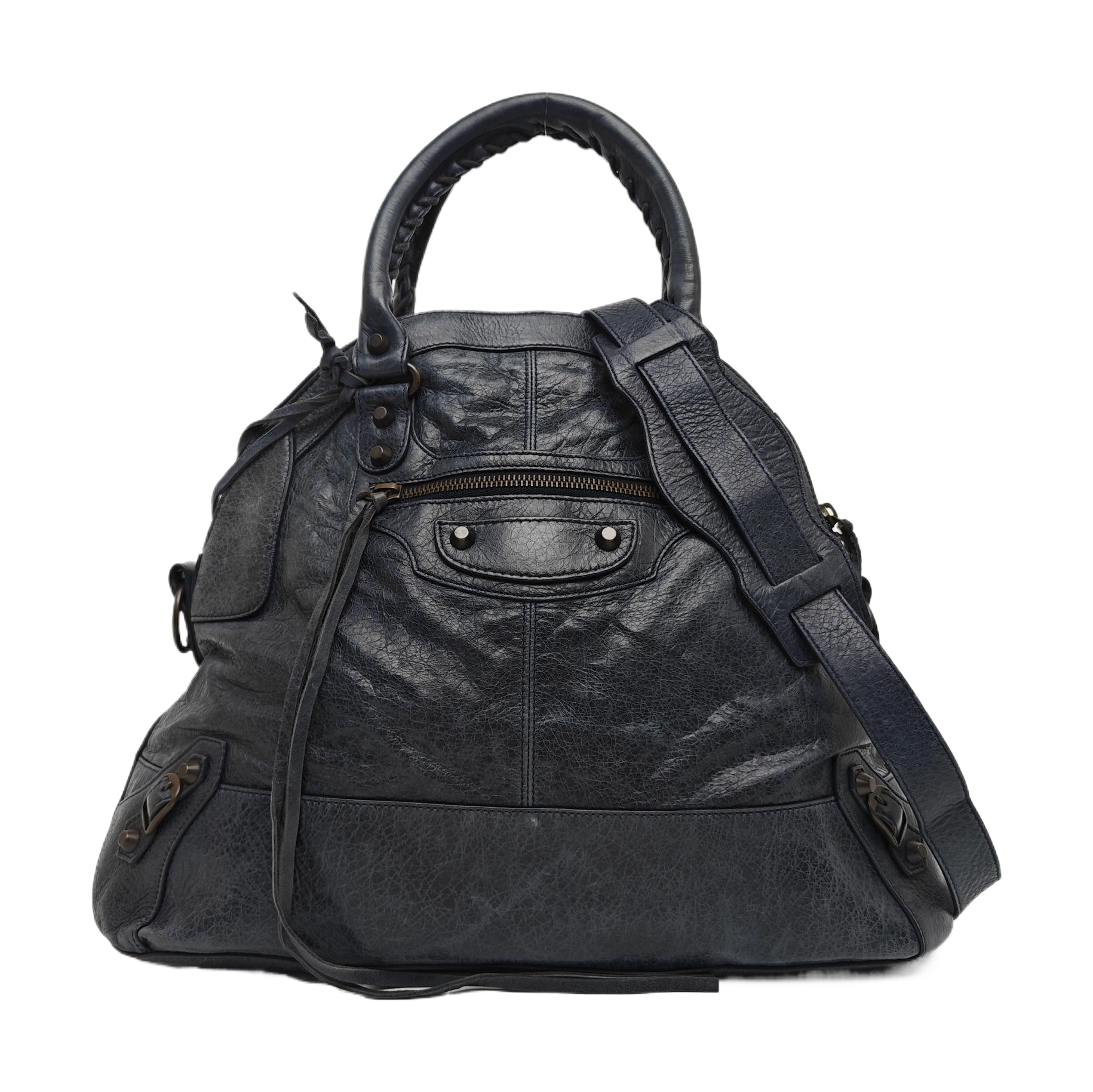 Classic City Medium Calfskin Blue