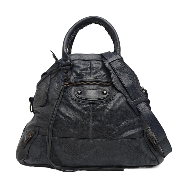 Classic City Medium Calfskin Blue