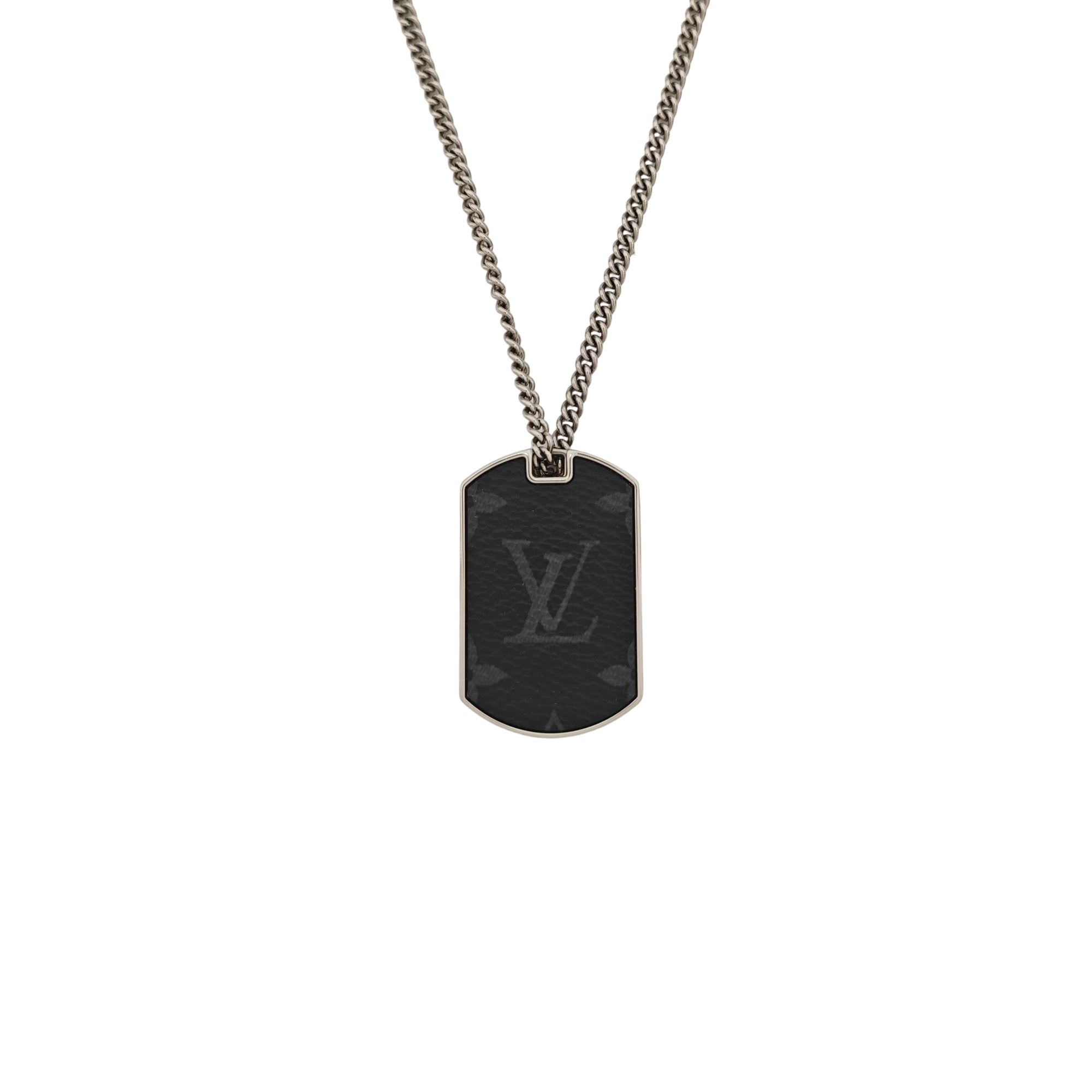 MONOGRAM ECLIPSE Metal Silver Necklace