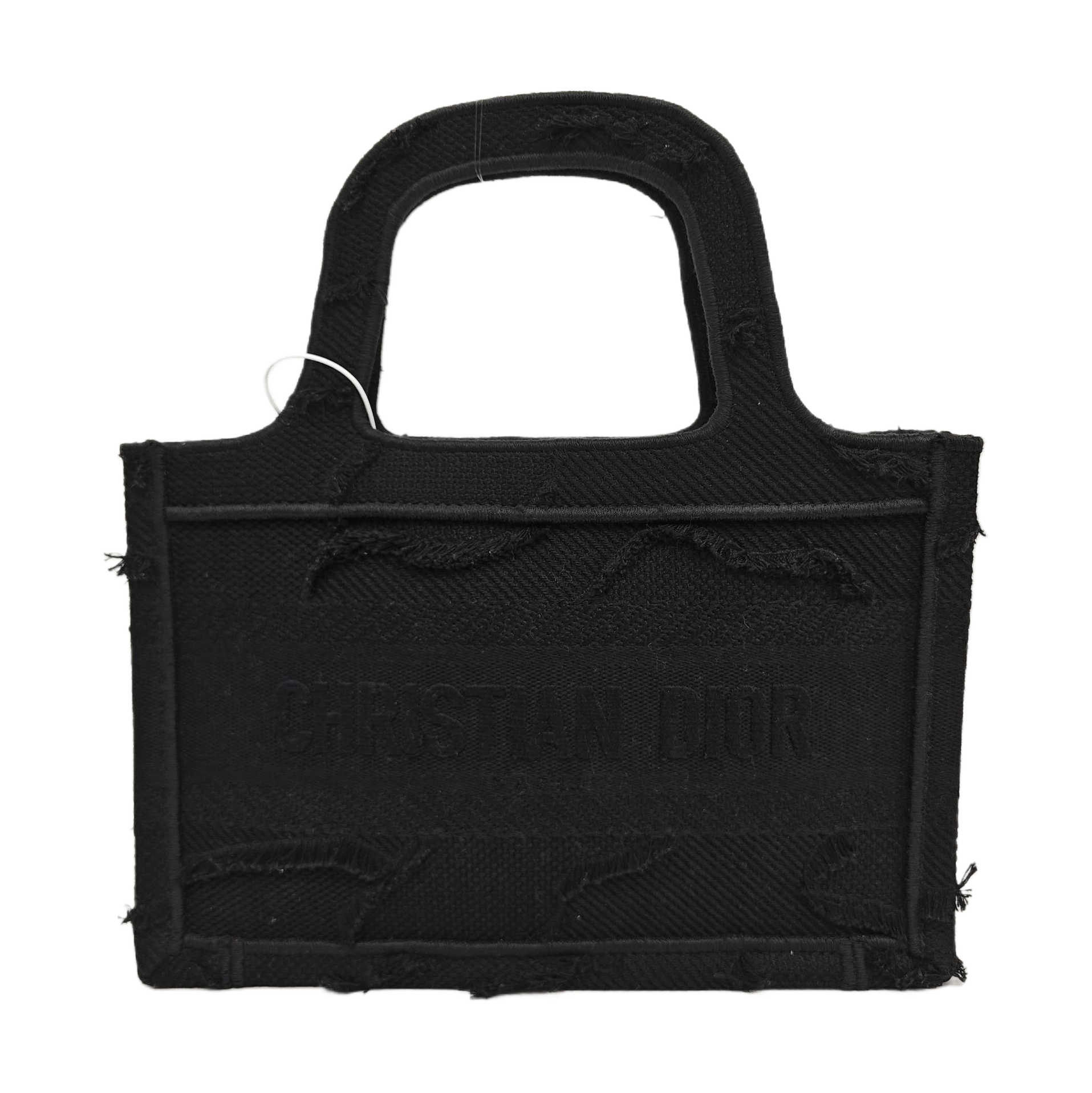 Book Tote Mini Canvas Black